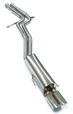OBX Stainless Catback Exhaust System 1988-1995 BMW 750iL E32 V12 w Twin 3" Tips image 3