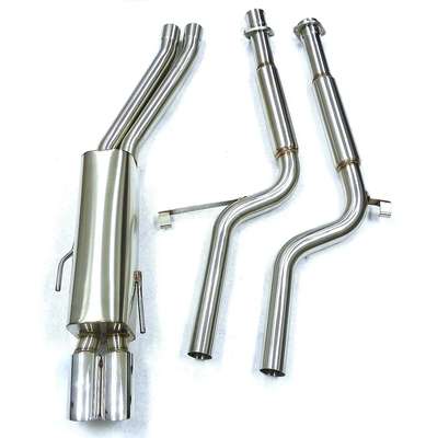 OBX Stainless Catback Exhaust System 1988-1995 BMW 750iL E32 V12 w Twin 3" Tips image 4