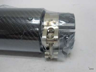Performance Carbon Fiber Exhaust Tip for '04-'11 BMW 3 Series E90 4-Door Saloon image 4