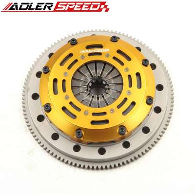 ADLERSPEED Clutch Kit RACING-CLUTCH-SINGLE-DISK-KIT-FOR-BMW-325-328-525-528-M3-Z3-E34-E36-MEDIUM-WT &ndash; Ceramic Disc style: Rigid hub Disc size: 7.25" (185mm) Disc Spline: 1-1/8" x 10T Clutch Type: Push Style Release mechanis Clutch cover: Aircraft high quality alu Release bearing: Include Alignment tool: Not include Disc quantities: 1 Disc Diameter: Disc size：7.25" (185mm) Type: Clutch Kit Interchange Part Number: 03-011 KF649-01 03-030 K70206-01 K70238-01 195321 Other Part Number: 03-043 195321 04117 K70238-01 DMF050 Reference OE/OEM Number: Does Not Apply UPC: Does not apply Country of Origin: China &ndash; Fits BMW 325 328 525 528 M3 Z3 E34 E36 MEDIUM WT thumbnail 2