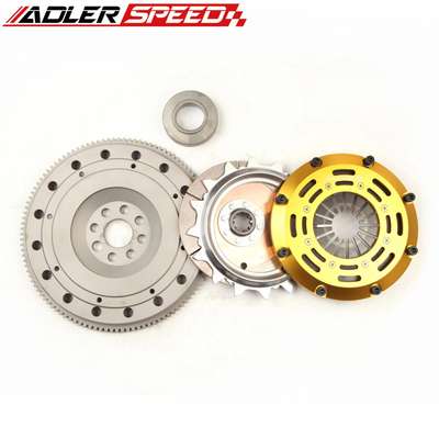 ADLERSPEED Clutch Kit RACING-CLUTCH-SINGLE-DISK-KIT-FOR-BMW-325-328-525-528-M3-Z3-E34-E36-MEDIUM-WT &ndash; Ceramic Disc style: Rigid hub Disc size: 7.25" (185mm) Disc Spline: 185x1-1/8" x 10 Clutch Type: Push Style Release mechanis Clutch cover: Aircraft high quality alu Release bearing: Include Alignment tool: Not include Disc quantities: 1 Disc Diameter: Disc size：7.25" (185mm) OE/OEM Part Number: Does Not Apply Type: Clutch Kit Interchange Part Number: 03-011 KF649-01 03-030 K70206-01 K70238-01 195321 Other Part Number: 03-043 195321 04117 K70238-01 DMF050 Reference OE/OEM Number: Does Not Apply Flywheel Weight: Medium Light weight Flywheel Design: One piece Medium light weight Billet Chromoly &ndash; Fits BMW 325 328 525 528 M3 Z3 E34 E36 MEDIUM WT thumbnail 5
