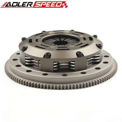 ADLERSPEED Clutch Disc RACING-CLUTCH-TRIPLE-DISC-KIT-&-FLYWHEEL-MEDIUM-FOR-2001-2006-BMW-M3-S54-6-SPEED &ndash; Ceramic Disc style: Rigid floating center hub Disc size: 7.25" (185mm) Disc Spline: 1-3/8" x 10 Clutch Type: Push Style Release mechanis Clutch cover: Aircraft high quality alu Release bearing: Include Alignment tool: Not include Disc quantities: 3 Disc Diameter: Disc size：7.25" (185mm) OE/OEM Part Number: Does Not Apply Type: Clutch Kit Application: For 2001-2006 BMW M3 S54 6 SPEED Reference OE/OEM Number: Does Not Apply UPC: Does not apply Country of Origin: China &ndash; Fits 2001-2006 BMW M3 S54 6 SPEED