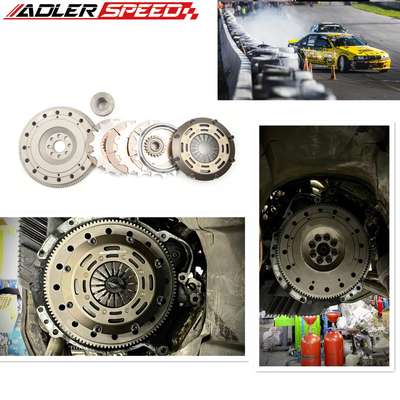 ADLERSPEED Clutch Disc RACING-CLUTCH-TRIPLE-DISC-KIT-FOR-BMW-323-325-328-E36-M50-M52-MEDIUM-WEIGHT &ndash; Ceramic Disc style: Rigid floating center hub Disc size: 7.25" (185mm) Disc Spline: 1-1/8" x 10 Clutch Type: Push Style Release mechanis Clutch cover: Aircraft high quality alu Release bearing: Include Alignment tool: Not include Disc quantities: 3 Disc Diameter: Disc size：7.25" (185mm) OE/OEM Part Number: Does Not Apply Type: Clutch Kit Interchange Part Number: 03-011 KF649-01 03-030 K70206-01 K70238-01 195321 Other Part Number: 03-043 195321 04117 K70238-01 DMF050 Reference OE/OEM Number: Does Not Apply Application: For BMW 323 325 328 E36 M50 M52 UPC: Does not apply Country of Origin: China &ndash; Fits BMW 323 325 328 E36 M50 M52 MEDIUM WEIGHT thumbnail 3