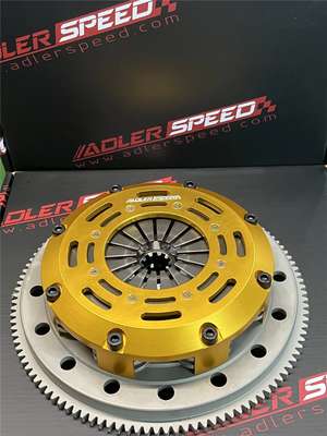 ADLERSPEED Clutch Disc RACING-CLUTCH-TWIN-DISC-KIT-for-2001-2003-BMW-E46-323-325-328-330-Medium-Weight &ndash; Ceramic Disc style: Rigid hub Disc size: 7.25" (185mm) Disc Spline: 1-1/8" x 10 Clutch Type: Push Style Release mechanis Clutch cover: Aircraft high quality alu Release bearing: Include Alignment tool: Not include Disc quantities: 2 Disc Diameter: Disc size：7.25" (185mm) OE/OEM Part Number: Does Not Apply Type: Clutch Kit Interchange Part Number: 03-011 KF649-01 03-030 K70206-01 K70238-01 195321 Other Part Number: 03-043 195321 04117 K70238-01 DMF050 Reference OE/OEM Number: Does Not Apply UPC: Does not apply Country of Origin: China &ndash; Fits 2001-2003 BMW E46 323 325 328 330 Medium Weight thumbnail 4