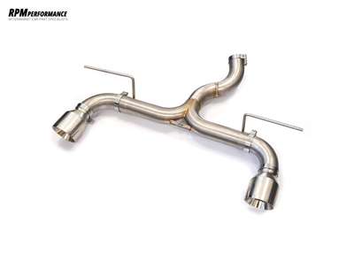 BMW 116d Dual Exit Back Box Delete Exhaust - F20 F21 B37 - RPM Performance