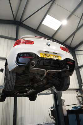 BMW 118I F20 F21 B38 Exhaust Dual Exit Back Box Delete - RPM Performance image 5