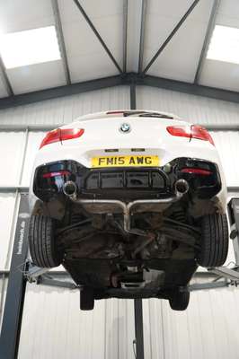 BMW 118I F20 F21 B38 Exhaust Dual Exit Back Box Delete - RPM Performance
