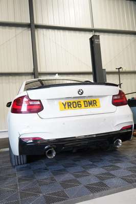 BMW 218I F22 F23 B38 Exhaust Dual Exit Back Box Delete - RPM Performance image 4