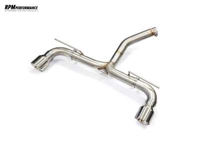 BMW 218I F22 F23 B38 Exhaust Dual Exit Back Box Delete - RPM Performance