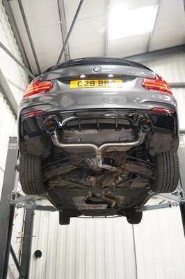 BMW 220i F22 F23 N20 Exhaust Dual Exit Back Box Delete - RPM Performance