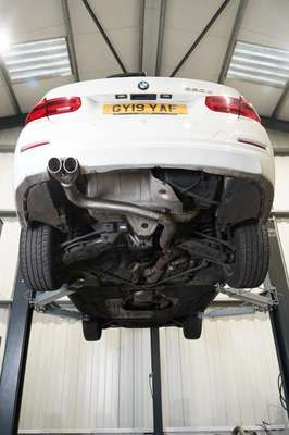 BMW 320D F31 Back Box Delete Exhaust - AD BLUE- B47 2014-19 image 2