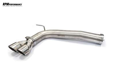 BMW 320D F31 Back Box Delete Exhaust - AD BLUE- B47 2014-19