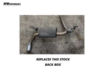 BMW 320D & 318D F30 2012-15 PRE LCI Back Box Delete Exhaust - RPM PERFORMANCE image 4