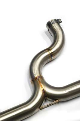 BMW 320D F30 F31 LCI Back Box Delete / Rear Silencer Delete – Dual Exit Exhaust image 5
