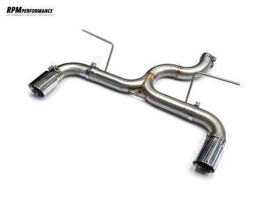BMW 320D F30 F31 LCI Back Box Delete / Rear Silencer Delete – Dual Exit Exhaust
