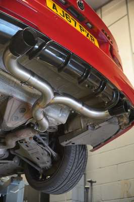 BMW 330D F30 F31 Back Box Delete Dual Exit Exhaust - RPM PERFORMANCE image 3