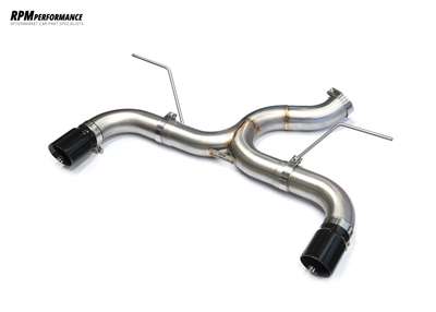 BMW 330D F30 F31 Back Box Delete Dual Exit Exhaust - RPM PERFORMANCE image 4