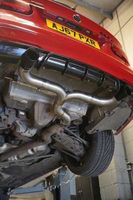 BMW 335D F30 F31 Exhaust Back Box Delete Dual Exit - RPM PERFORMANCE image 3