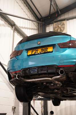 BMW 420i F32 F36 B48 Exhaust Back Box Delete - RPM Performance image 2