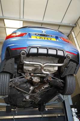 BMW 420i N20 F32 F36 Pre-Lci Exhaust Back Box Delete - RPM Performance image 3