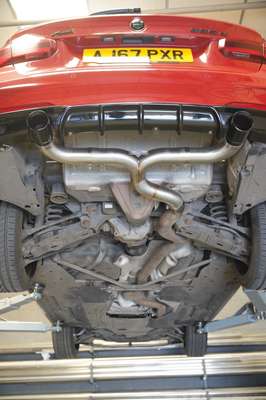 BMW 435D F32 F33 F36 Back Box Delete Dual Exit Exhaust - RPM PERFORMANCE image 3