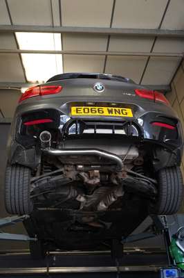 BMW 116d B37 F20/F21 LCI (2015-19) Exhaust Back Box Delete - RPM Performance image 3