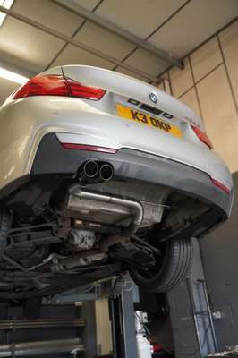 BMW 420D Exhaust B47 F32 F33 F36 2015-20 LCI Back Box Delete - RPM Performance image 3