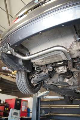 BMW 320D Exhaust B47 F30 F31 15-19 LCI Back Box Delete - RPM Performance image 3