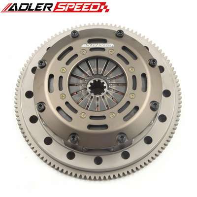 ADLERSPEED Clutch Disc Racing-Clutch-Triple-Disc-Kit-For-BMW-325-328-525-528-M3-Z3-E34-E36-Medium-WT &ndash; Ceramic Disc style: Rigid floating center hub Disc size: 7.25" (185mm) Disc Spline: 1-1/8" x 10 Clutch Type: Push Style Release mechanis Clutch cover: Aircraft high quality alu Release bearing: Include Alignment tool: Not include Disc quantities: 3 Disc Diameter: Disc size：7.25" (185mm) OE/OEM Part Number: Does Not Apply Type: Clutch Kit Interchange Part Number: 03-011 KF649-01 03-030 K70206-01 K70238-01 195321 Other Part Number: 03-043 195321 04117 K70238-01 DMF050 Reference OE/OEM Number: Does Not Apply Application: FOR BMW 325 328 525 528 M3 Z3 E34 E36 UPC: Does not apply Country of Origin: China &ndash; Fits BMW 325 328 525 528 M3 Z3 E34 E36 Medium WT thumbnail 3