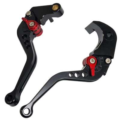 Unbranded Clutch Lever Short-Black-Clutch-&-Brake-Levers-For-BMW-S1000R-S-1000-R-2014 &ndash; 300 g Intended Use: Performance Part Country of Origin: United Kingdom &ndash; Fits BMW S1000R S 1000 R 2014 thumbnail 3