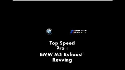 BMW E90 E92 E93 M3 Coupe Sedan 08-13 Top Speed Titanium Rear Section Exhaust image 2