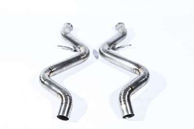 BMW E90 E92 E93 M3 Coupe Sedan 08-13 Top Speed Titanium Rear Section Exhaust image 5