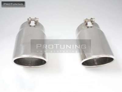 Performance Big Tailpipes/ Exhaust tips set for BMW E90 / E91 / E92 / E93 image 2
