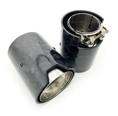 BMW M Performance Exhaust Tip Carbon Fibre M135i M140i M235i M240i by UKCarbon image 4