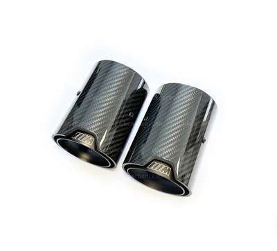 BMW M Performance Exhaust Tip Carbon Fibre M135i M140i M235i M240i by UKCarbon image 3