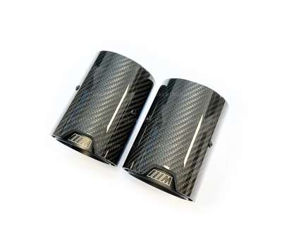 BMW M Performance Exhaust Tip Carbon Fibre M135i M140i M235i M240i by UKCarbon image 4