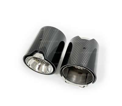 BMW M135i xDrive F40 Carbon Exhaust Tips M Performance by UKCarbon image 4