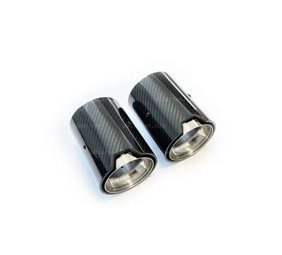 BMW M Performance Exhaust Tip Carbon Fibre M335i M340i M435i M440i by UKCarbon image 2