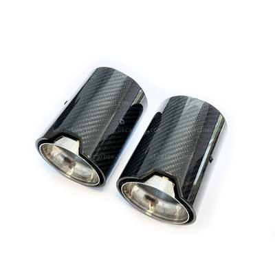 BMW M Performance Exhaust Tip Carbon Fibre M335i M340i M435i M440i by UKCarbon image 4