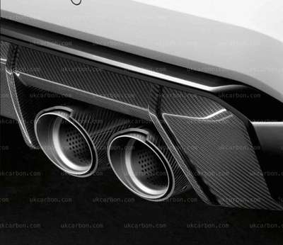 BMW M2 G87 M3 G80 G81 M4 G82 G83 M Performance Carbon Exhaust Tips By UKCarbon image 2