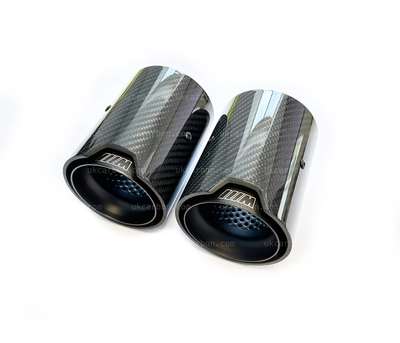 BMW M Performance Exhaust Tip Carbon Fibre M335i M340i M435i M440i by UKCarbon image 4