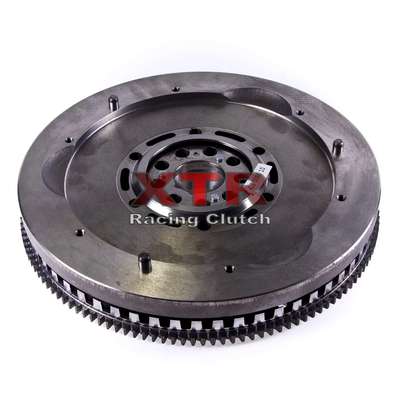XTR Clutch Kit X04020R0DMF020CP &ndash; DMF Cast Iron Clutch Disc Style: Full Face Rigid Disc Pressure Plate Type: Self Adjust German 51CrV4 Diaphragm Manufacturer Part Number: X04020R0DMF020CP, 04020R0 Disc Material: Organic Surface Finish: Ultra Fiber Organic / Ductile Iron Other Part Number: #58 Clutch Material: Ultra Fiber Organic Brand: XTR Manufacturer Warranty: 1 Year Number of Teeth: 10 thumbnail 3