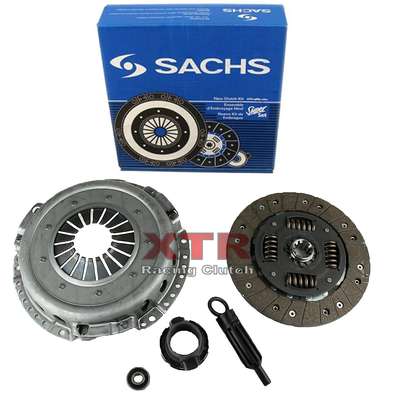 Sachs Clutch Kit XKF296-01-04007SS &ndash; Organic Pressure Plate Type: Ductile Iron Heavy Push Type Diaphragm Surface Finish: Organic / Ductile Iron Bundle Listing: Yes Other Part Number: #15 Clutch Material: Organic Warranty: 1 Year &ndash; Fits BMW 325 525 528 2.5L 2.7L E28 E30 E34