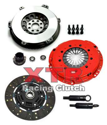 XTR Clutch Kit XTRXTR-04118R1-SSXTRXTR-04117FX-HTXTR &ndash; 4140 Forged Chromoly Steel Clutch Disc Style: Full Face Sprung Disc Pressure Plate Type: Heavy Duty Push Type Diaphragm Interchange Part Number: 03-011 KF649-01 03-030 K70206-01 K70238-01 195321 Type: Clutch Kit Flywheel Surface Finish: HD STAGE 2 SPRUNG / 4140 CHROMOLY STEEL Manufacturer Part Number: XTRXTR-04118R1-SSXTRXTR-04117FX-HTXTR Bundle Listing: Yes OE Spec or Performance/Custom: Performance/Custom Other Part Number: 03-043 195321 04117 K70238-01 DMF050 Brand: XTR Clutch Material: Organic Warranty: 1 Year UPC: Does not apply