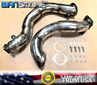 3" Turbocharge Exhaust Pipe for 2007+E90 E91 E92 E93 I6 3.0L N54 135i 335i 335is