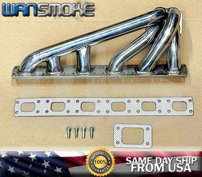 Stainless Turbo Manifold T3 for 1992+ BMW 3-Series E36 E39 M3 Z3 S52 M50 M52 M54 image 3