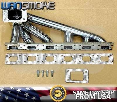 Stainless Turbo Manifold T3 for 1992+ BMW 3-Series E36 E39 M3 Z3 S52 M50 M52 M54