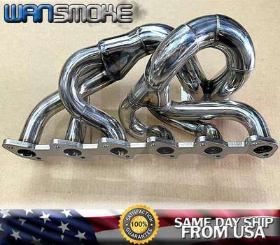 Stainless Turbo Manifold T3 for 1982+ BMW E30 E28 325 328 525 528 M20B25 M20B27 image 2