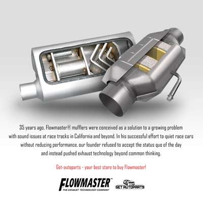 FlowMaster Exhaust Muffler for 1991-1998 BMW 318i image 3