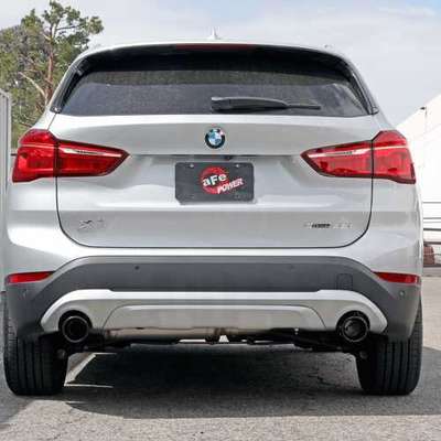 Axle-Back Exhaust System aFe Power fits BMW X1 (F48) B48 Engine 2015-2021 image 2